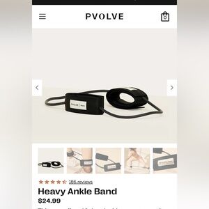 NWT Pvolve Heavy Ankle Band - Brand New In Box!